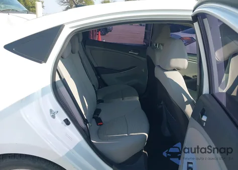 2017 Hyundai Accent Value Edition z USA, uszkodzony, nr VIN KMHCT4AE9HU282743